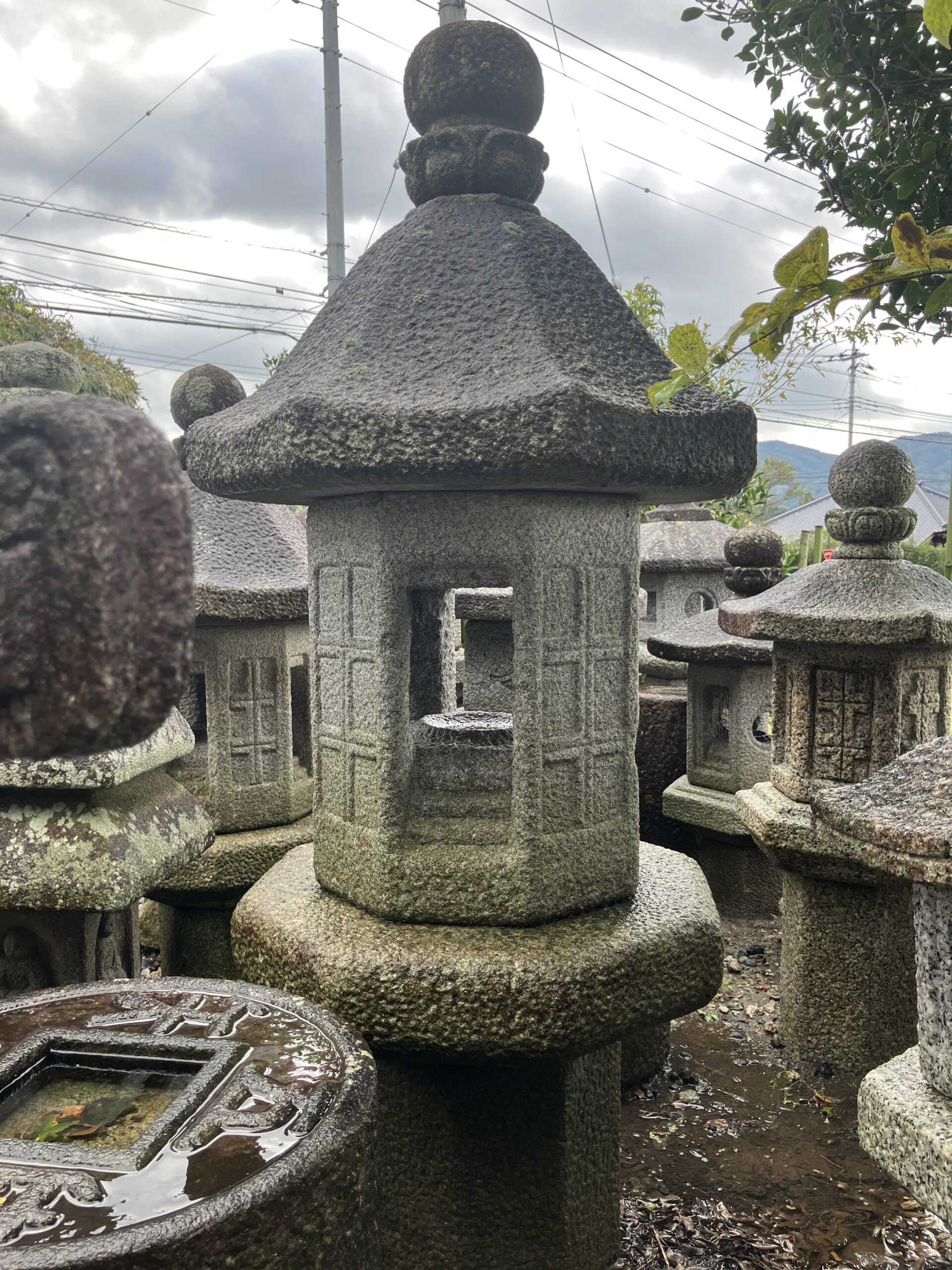 細身露地形生込灯籠