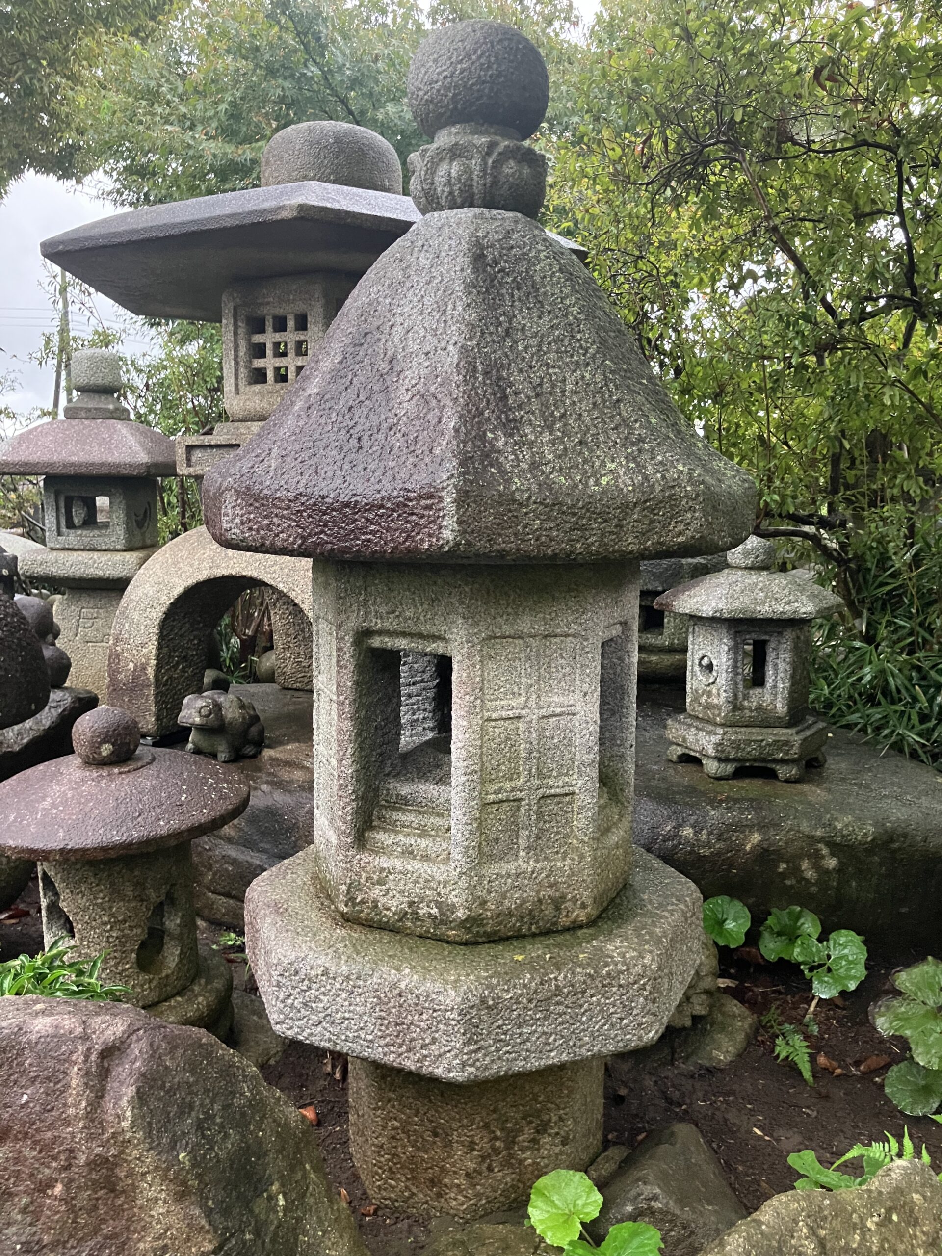 細身露地形生込灯籠